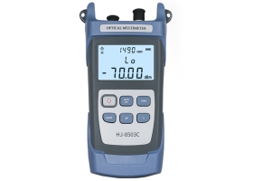 HJ-8503-C 光功率计红光笔一体机 测量范围-70～+10db光纤测试仪（含可充电电池、手提包）