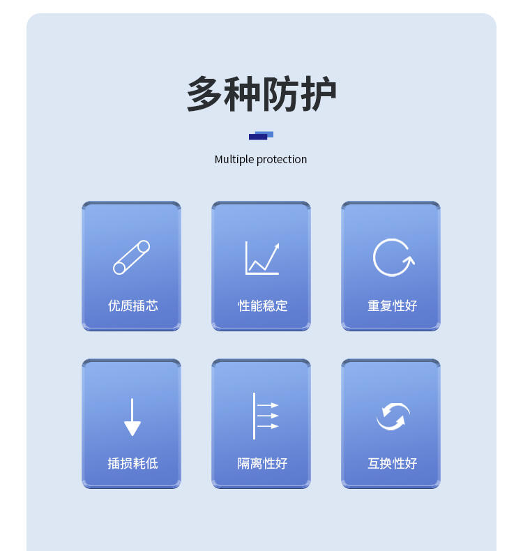 FC/UPC阴阳式衰减器 公母对接式转换适配器法兰盘 1个装_http://www.haile-cn.com.cn_布线产品_第2张