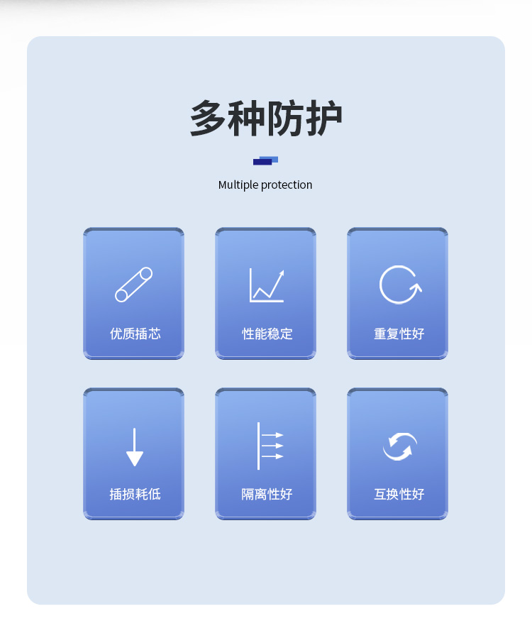 SC/UPC阴阳式衰减器 公母对接式转换适配器法兰盘 1个装_http://www.haile-cn.com.cn_布线产品_第2张