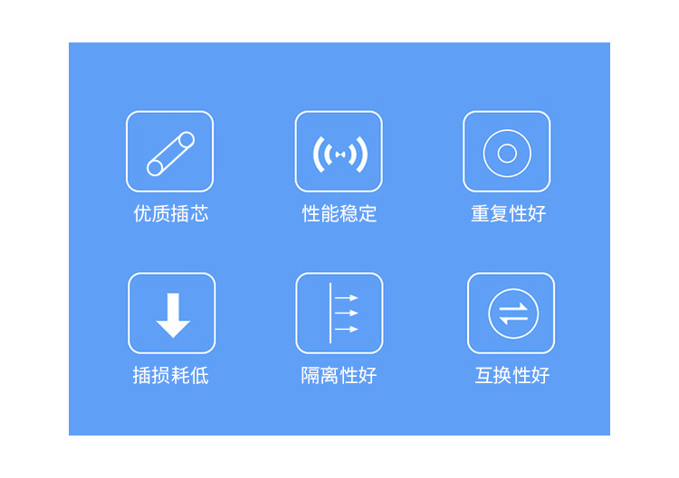 LC/UPC阴阳式衰减器 公母对接式转换适配器法兰盘 1个装_http://www.haile-cn.com.cn_布线产品_第2张