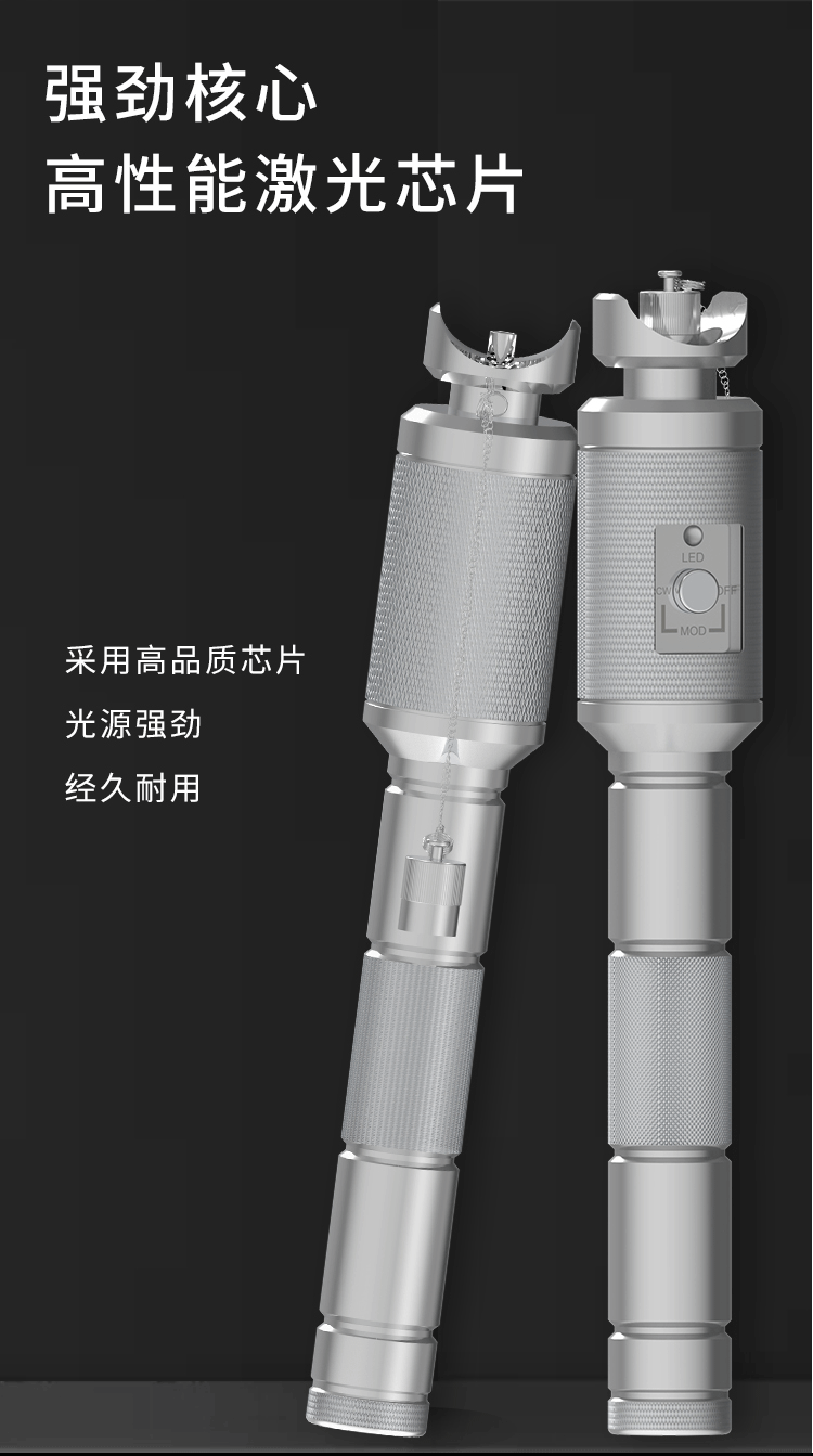 红光笔 光纤打光笔SC/FC/ST通用 送LC转接测试头 HJ-660H-5 红光法杖5KM 光源测试仪_http://www.haile-cn.com.cn_布线产品_第3张