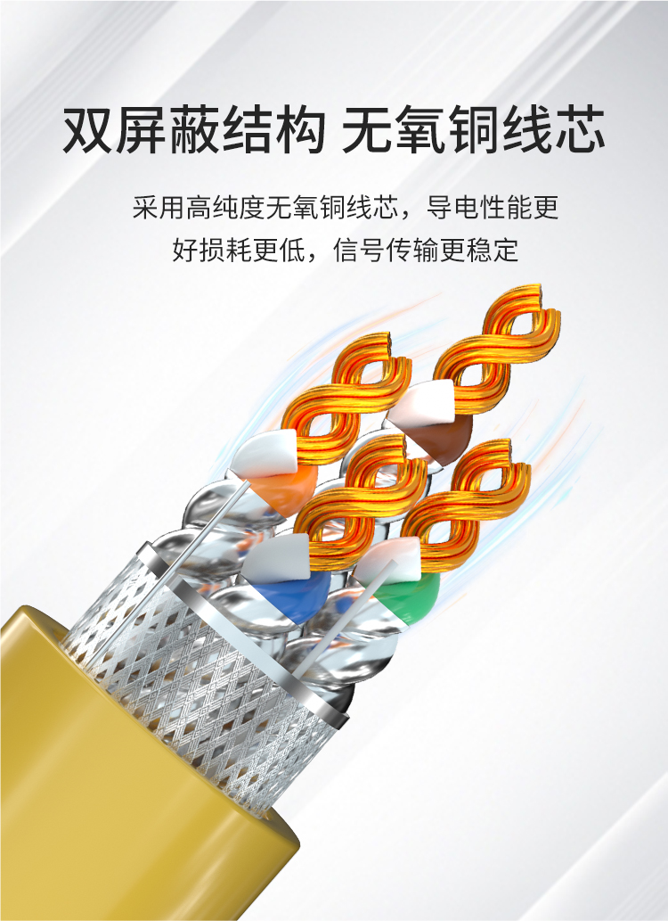HAILE海乐内外网屏蔽转换头 HP-3515-0.2M(黄B)_http://www.haile-cn.com.cn_专网屏蔽产品_第6张