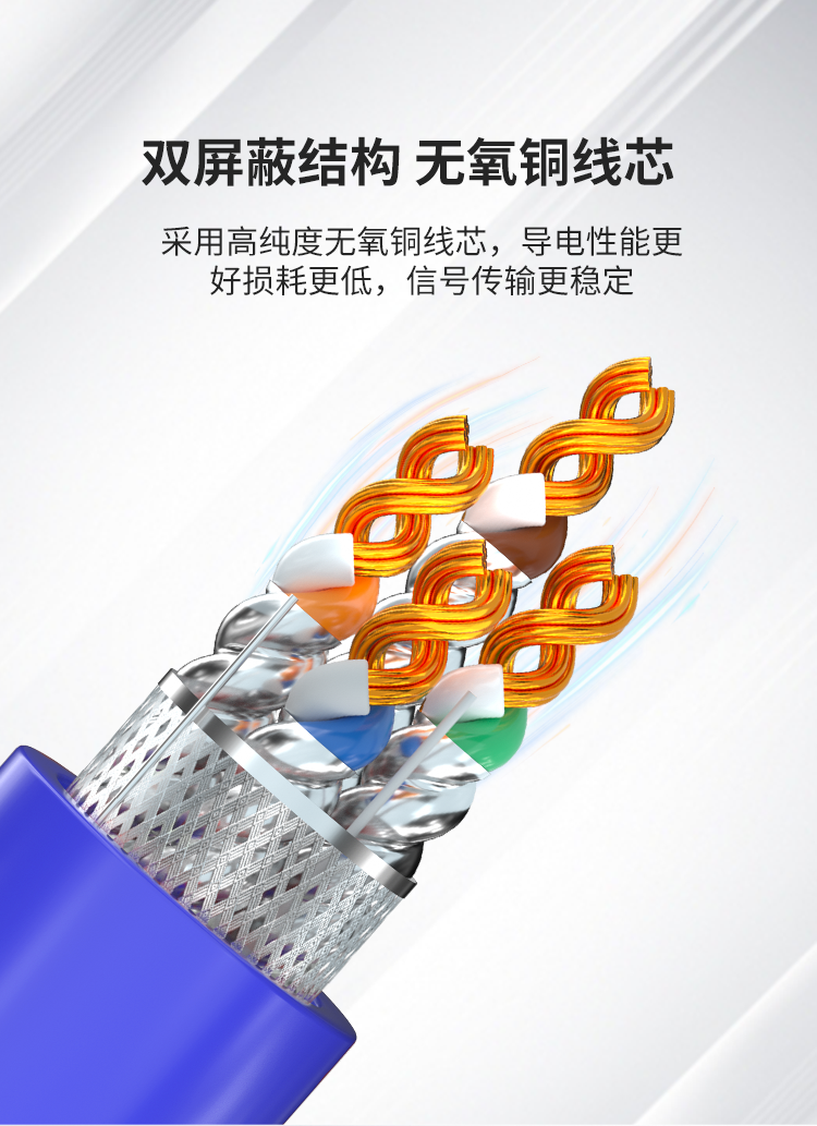 HAILE海乐内外网专网屏蔽转换套装满配（双口面板）HP-SF4蓝_http://www.haile-cn.com.cn_专网屏蔽产品_第3张