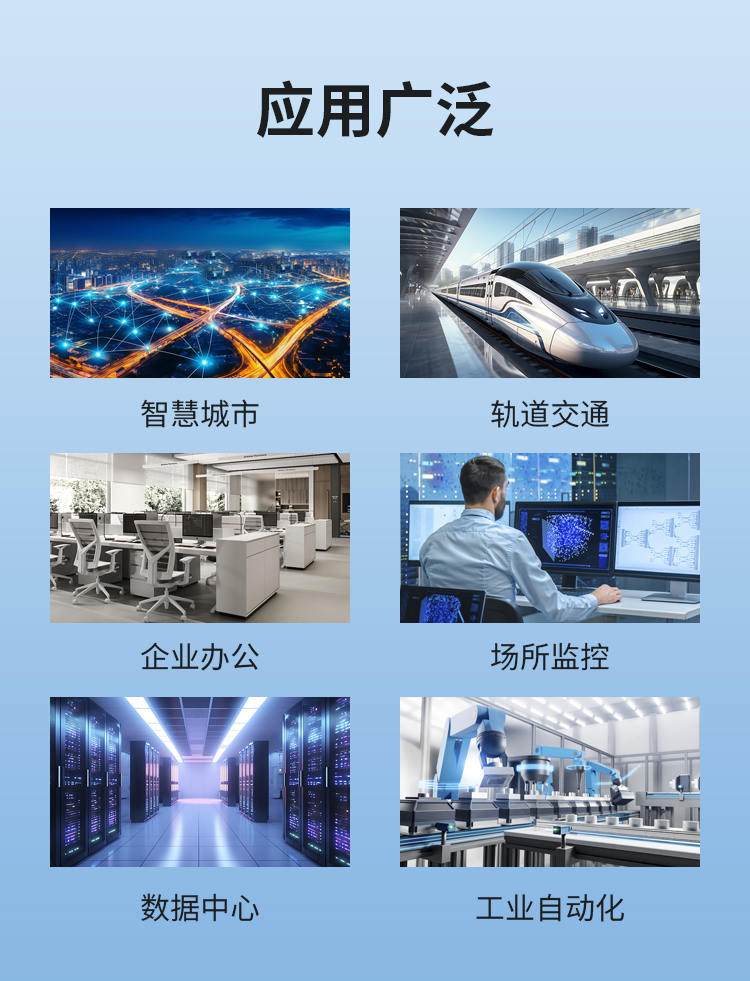 HAILE海乐光纤收发器多模双纤百兆工业级1光1电交换机导轨式网络监控SC接口2km1台 HG-1300E-1T1S-M_http://www.haile-cn.com.cn_工业级百兆交换机（非网管）_第7张
